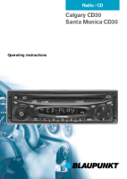 Blaupunkt Santa-Monica-CD-30 - Owners Manual 